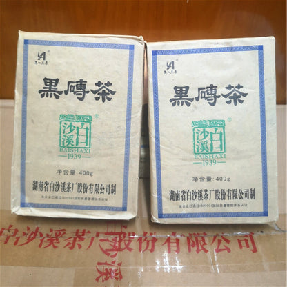 Hei Zhuan Cha * 2018 Anhua Baishaxi Black Tea Brick Tea, Chinese Black Tea 400g -
