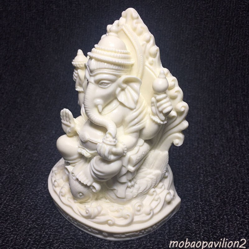 4.6" New Asian Elephant God Buddha Figure Statue Resin Art Sculpture Statue