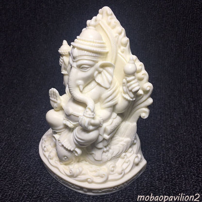4.6" New Asian Elephant God Buddha Figure Statue Resin Art Sculpture Statue