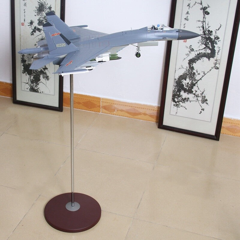 1:32 76CM China J-11B Fighter Jet Airplane Diecast Military Aircraft Plane Model