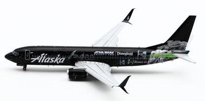 1:200 JC Wings Alaska BOEING B737-800 Flap Down Airplane Diecast Aircraft Model