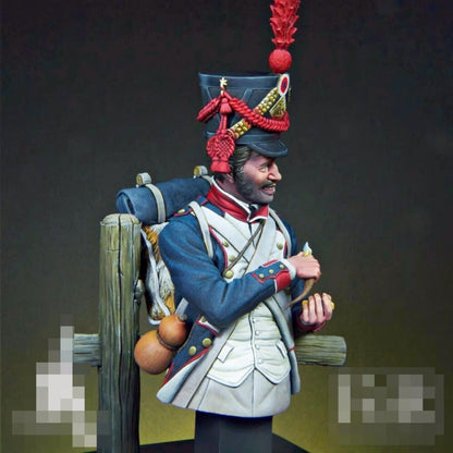 1/12 resin bust figure model Bust of French Infantry 1807 unassembled unpainted