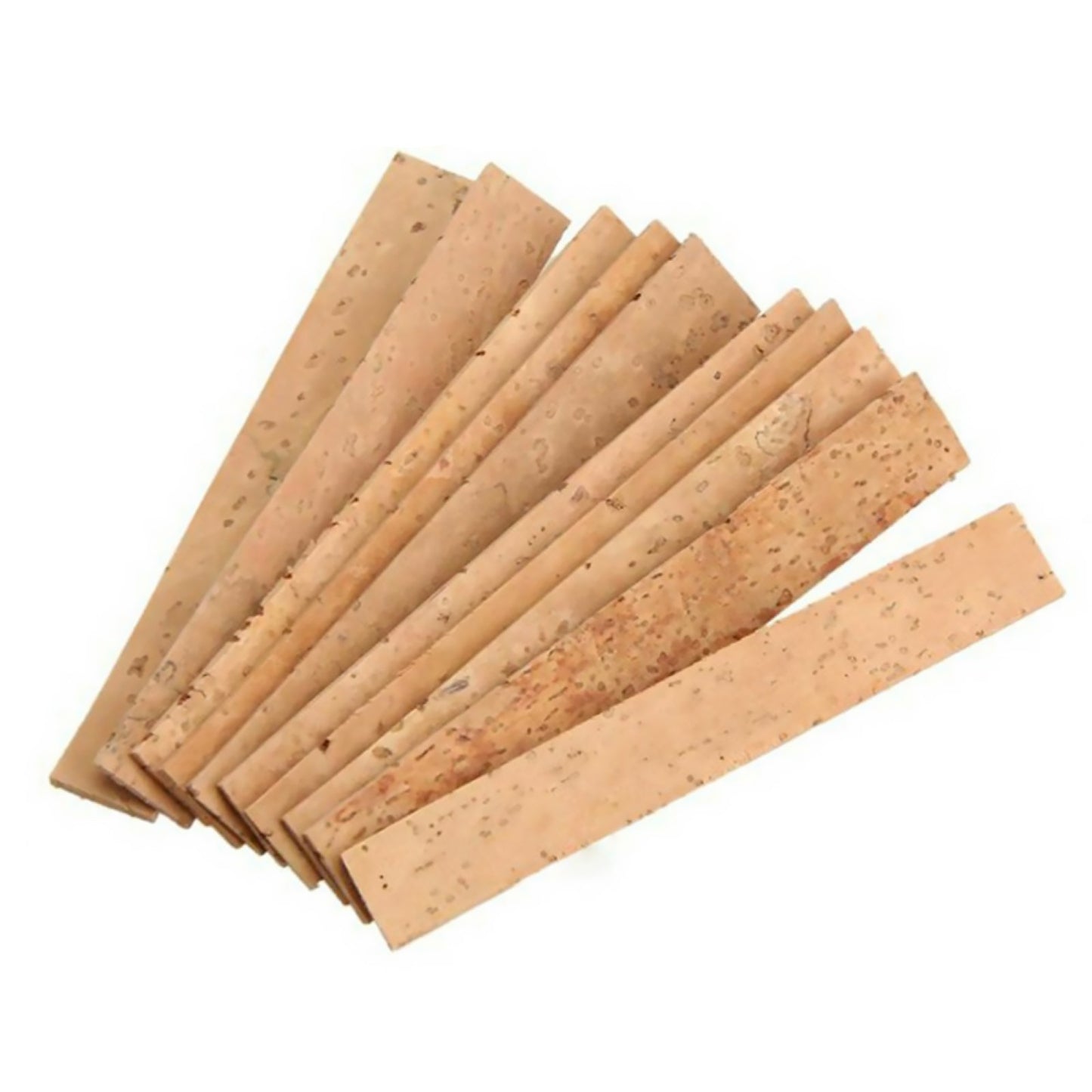 10pcs Natural Clarinet Neck Cork Sheet 8x1.1x0.2cm for Clarinet Neck Joint