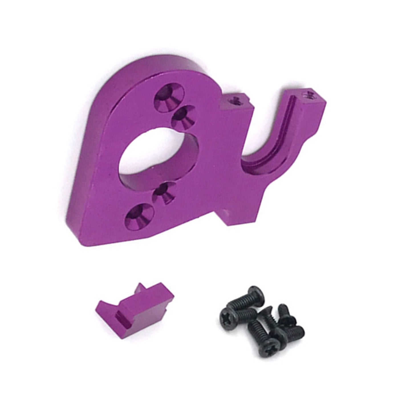 New Purple Motor Mount Holder For WLTOYS 124019 144001 124018 1/14 RC Car A