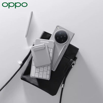 Original OPPO Find N6 Foldable Keyboard – 5mm Ultra Thin, AI Key, Magnetic Stand