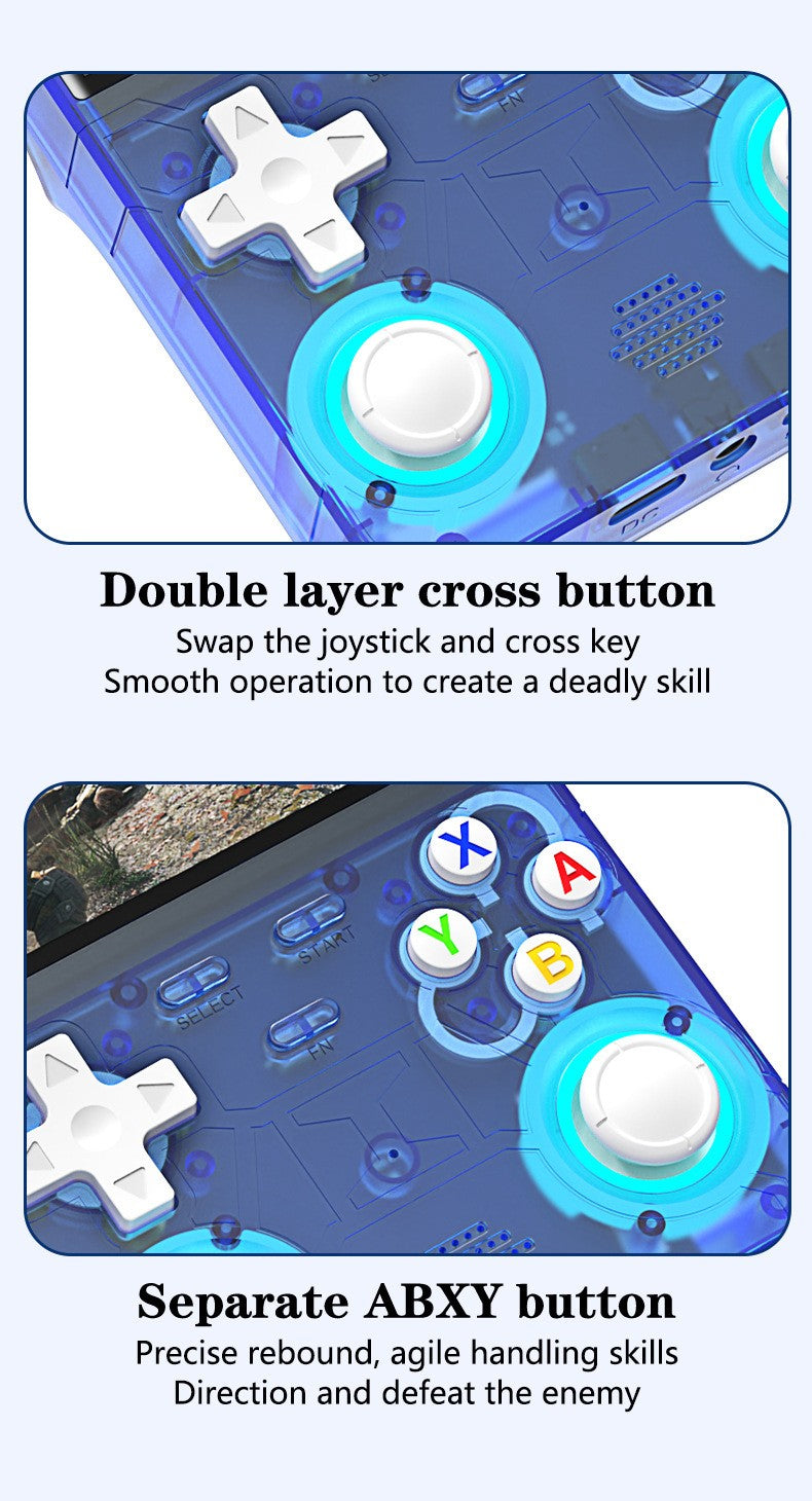 R36Ultra open source handheld game console arcade Linux dual system 4.0PSP-usa