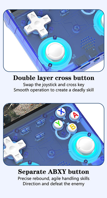 R36Ultra open source handheld game console arcade Linux dual system 4.0PSP-usa