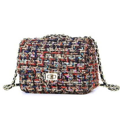 Women Bags Woolen luxury handbags Crossbody Bag Women Shoulder Bag Purse Clutch
