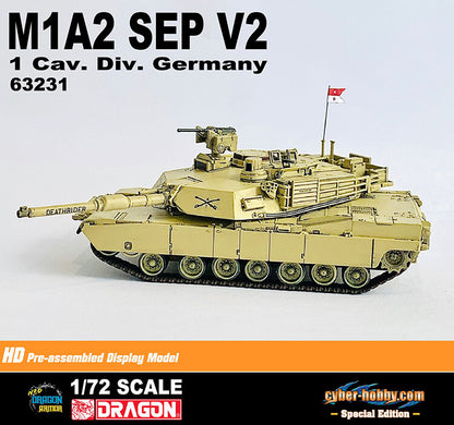 1/72 US M1A2 SEP Main Battle Tank Model 63231