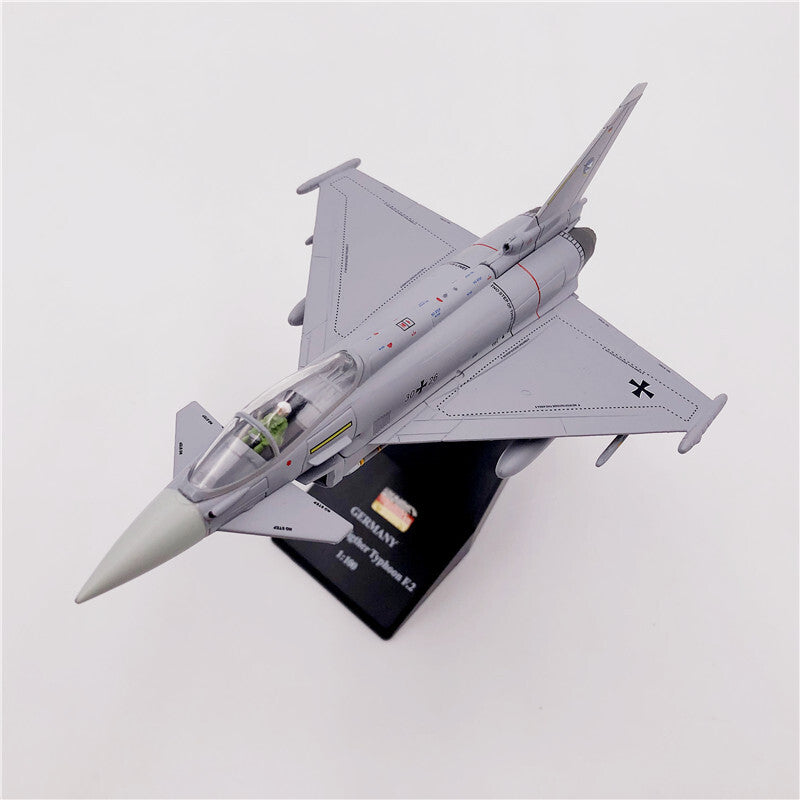 FLOZ GERMANY 2008 Euroflgther Typhoon F.2 EF2000 1/100 diecast model aircraft