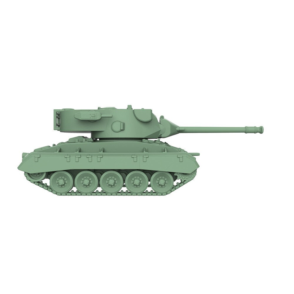 SSMODEL SS1250513 1/1250 Military Model Kit US M24E2 Super Chaffee Light Tank
