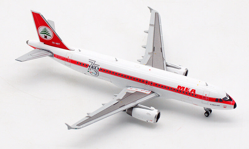 JC Wings Lebanon Middle East Airlines AirBus A320 OD-MRT 1:400 plane Pre-built