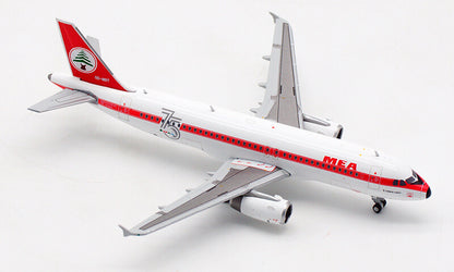 JC Wings Lebanon Middle East Airlines AirBus A320 OD-MRT 1:400 plane Pre-built