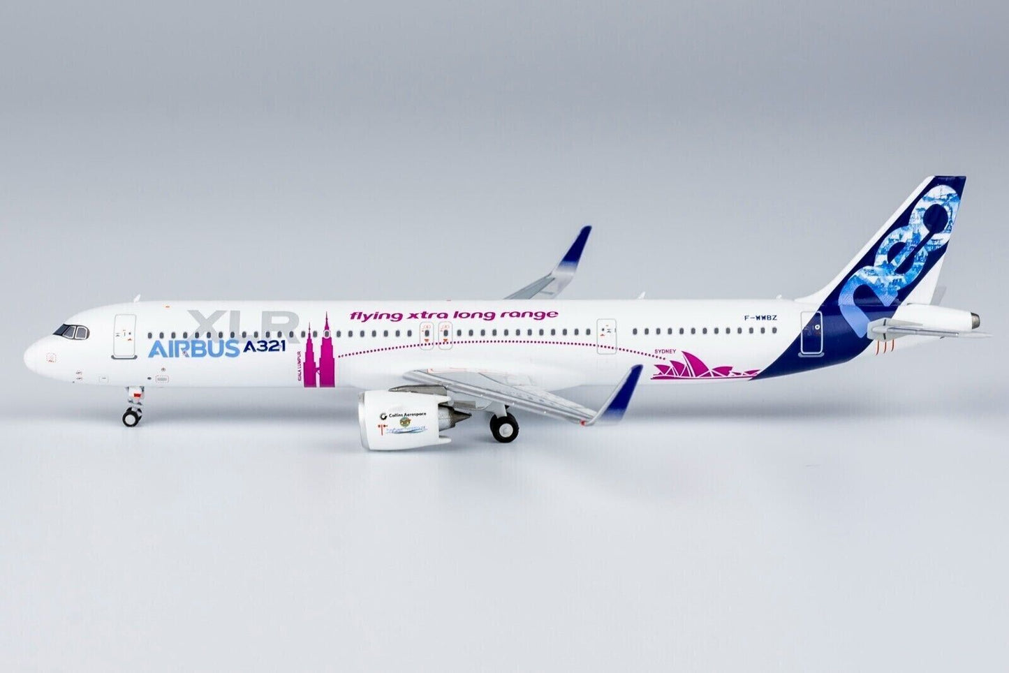 1:400 NG Model AIRBUS A321neo Passenger Airplane Diecast Aircraft Plane Model