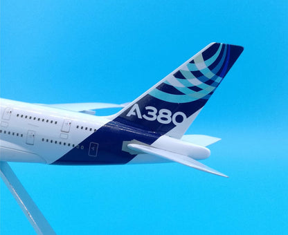 30CM AIRBUS A380 Passenger Plane Aircraft Metal Aeroplane Diecast Airplane Model