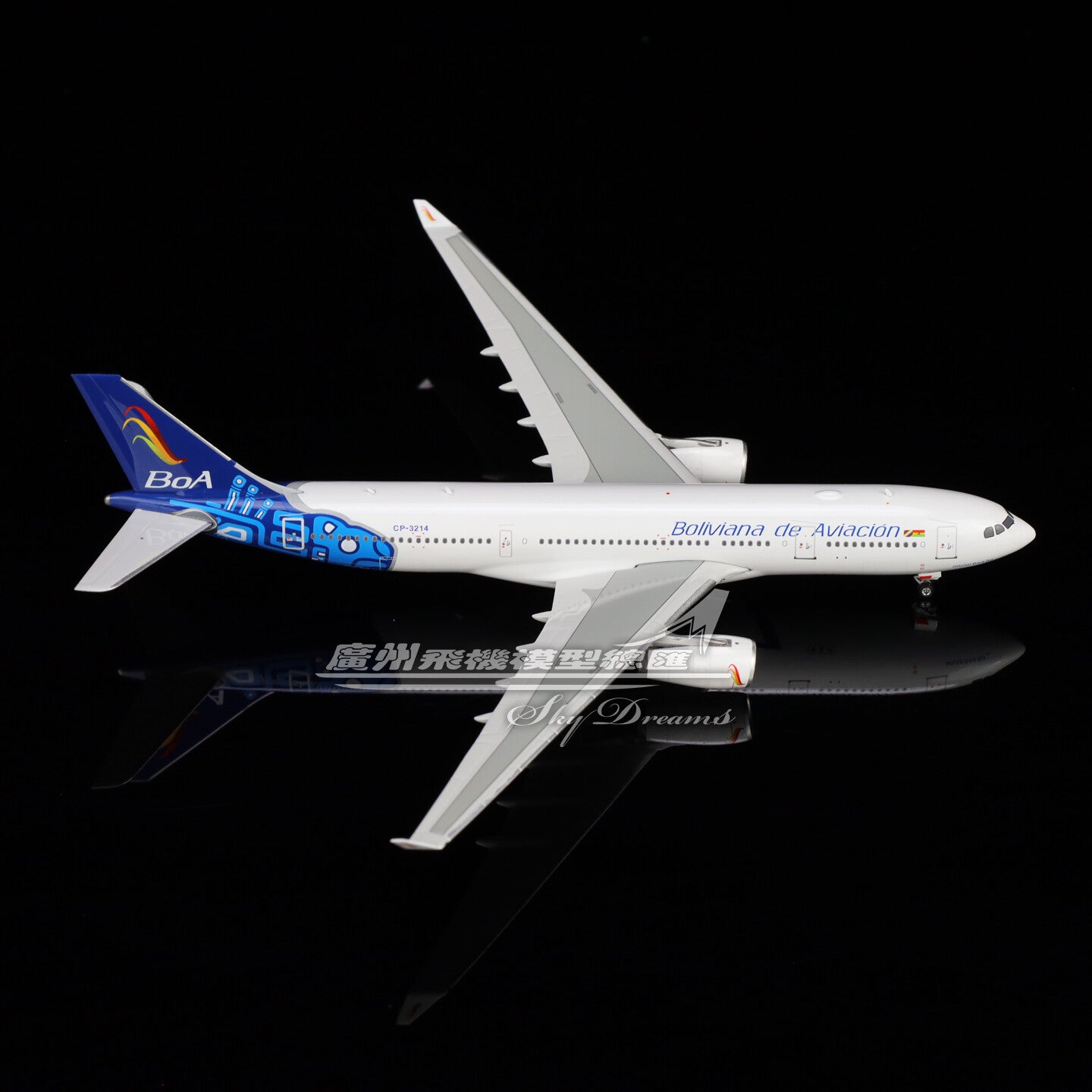 1:400 Phoenix Boliviana de Aviación AIRBUS A330-200 Plane Diecast Aircraft Model
