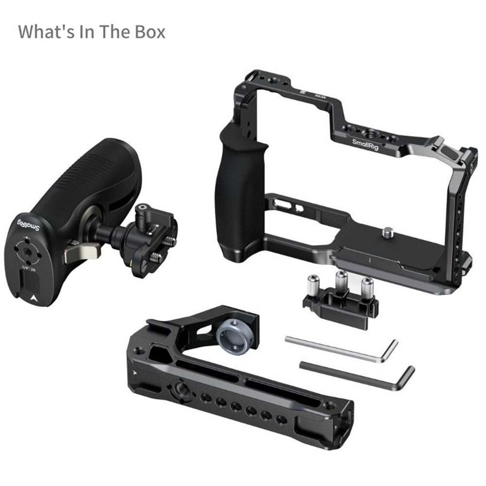 SmallRig ZR Camera Cage Kit for Nikon ZR w NATO Rail Side Handle Top Handle 5468