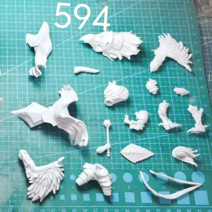 1/24 resin figure model Fantasy Warriors and Mounts unassembled unpainted
