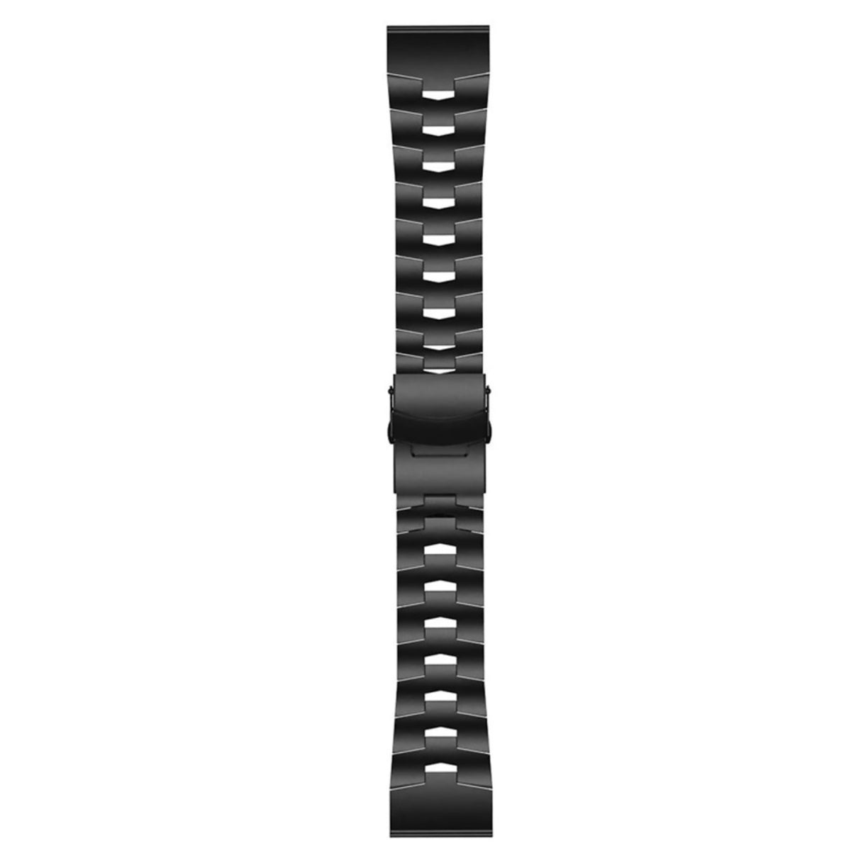 Black 26mm Wristband Bracelet Strap For Garmin D2 Fenix 6 Descent Quatix Watch m