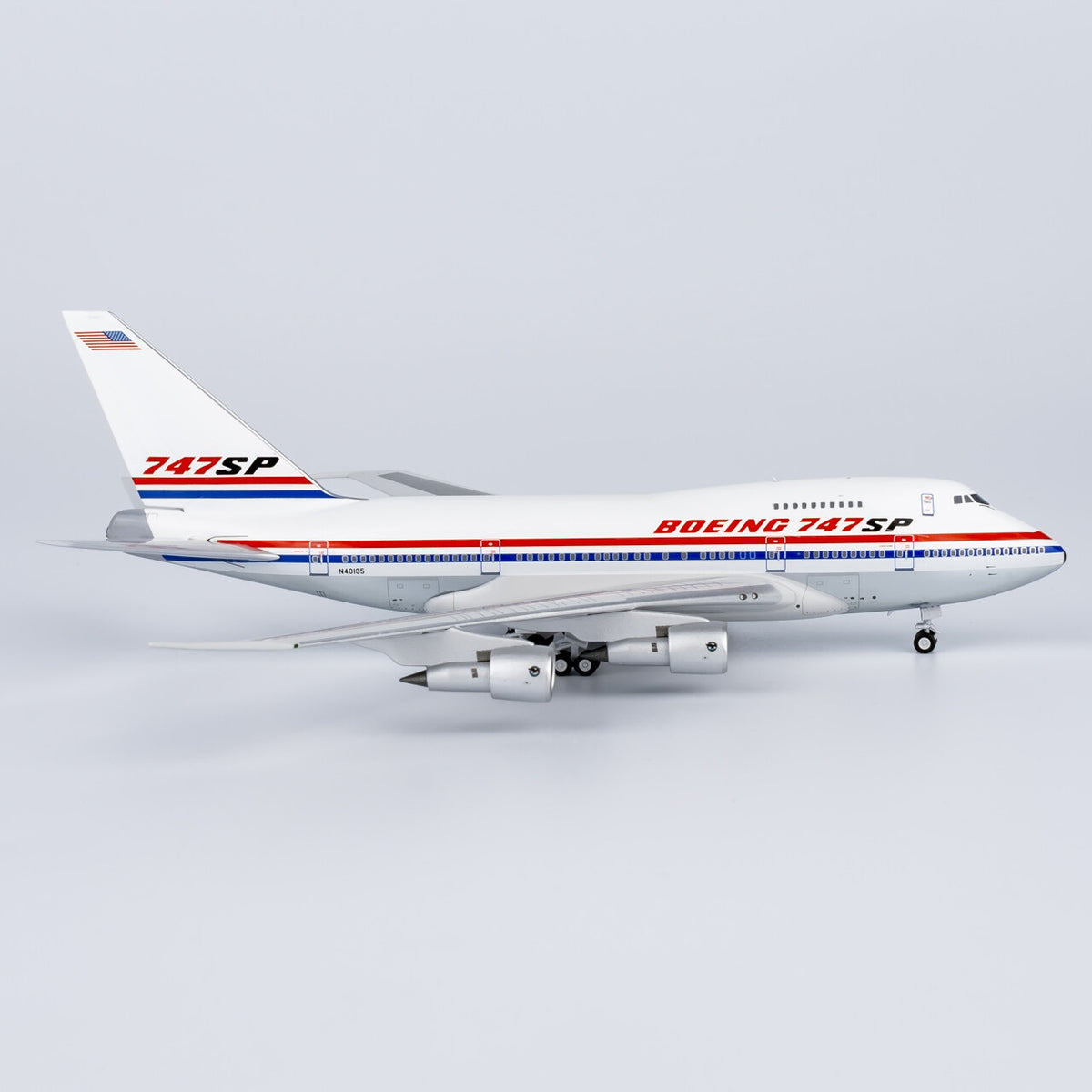1:400 NGmodels Boeing Boeing 747SP Passenger Airplane Diecast Model