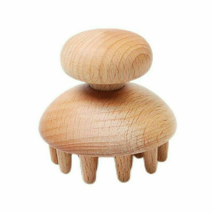 Massage Roller Guasha Anti Cellulite Fascia Body Pain Relief Wood Therapy Tool