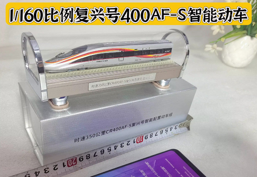 1:160 350km/h CR400AF-S Fuxing Intelligent EMU Multiple Unit Train Diecast Model