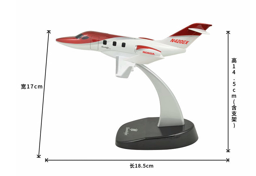 1:72 HongdaJet N420EX Business Aircraft Commercial Airliner Diecast Plane Model