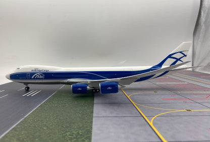 38CM 1:200 Hogan AirBridgeCargo Boeing 747-8F Plane ABS Plastic Aircraft Model