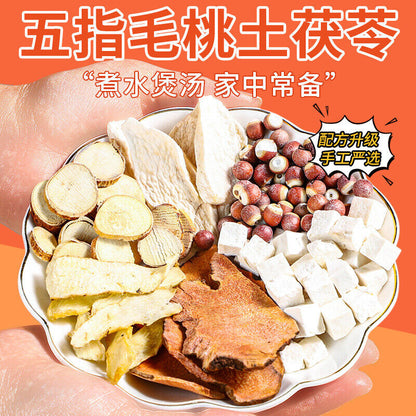 Five Fingers Poria Soup Poria Tea Chinese Herbal Stew Healthy Non-Tea Bag
