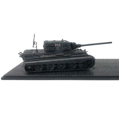 1:72 WWII German Jagdtiger Hunting Tiger Tank 1945 Alloy Model Collection Gift