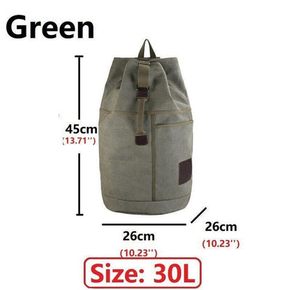 Men's Bag Sports Bags Canvas Backpacks Hiking Travel Backpack Travelling Bag