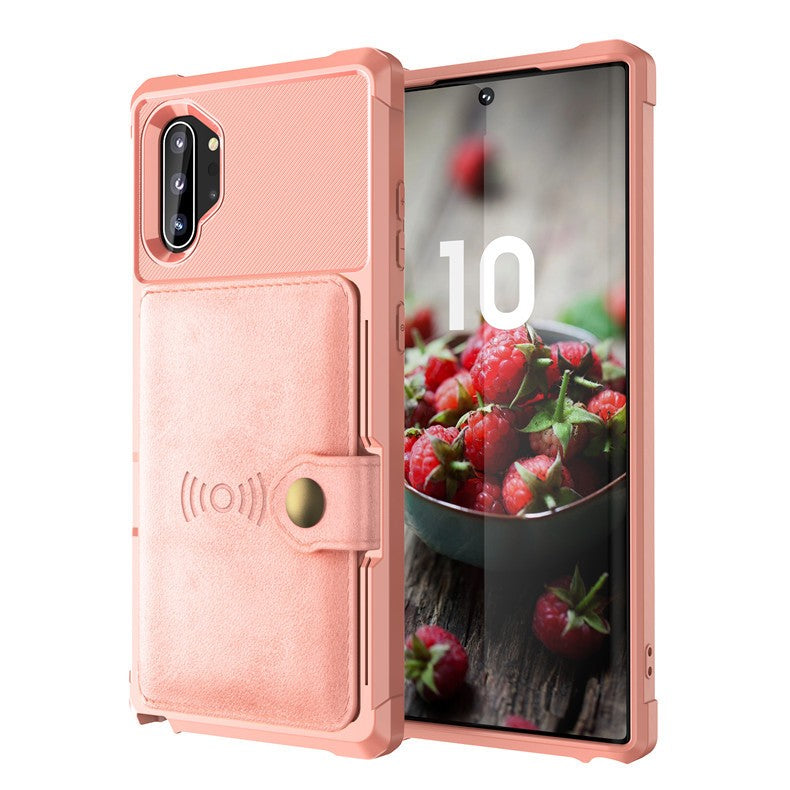 Suitable for Samsung S24 Ultra card insertion case S20, A55 anti drop case-6-2