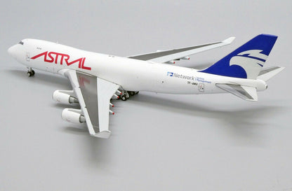 JCWings Astral Aviation B747-400F(SCD) TF-AMU 1/400 diecast plane model aircraft