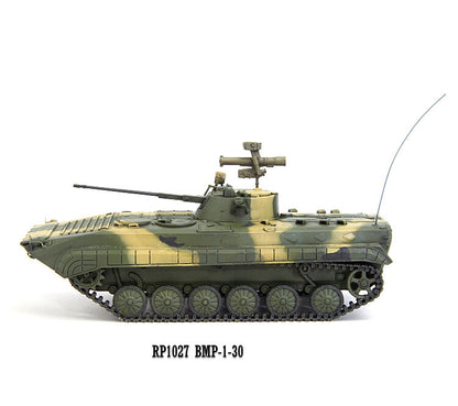 1:72 Russian Bmp-1-30 Armored Vehicle Camouflage Painting Model Collection