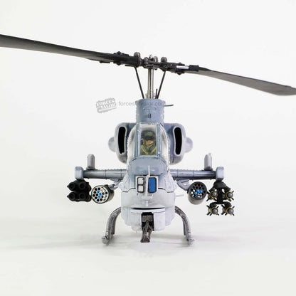 1:48 FOV US Marine AH-1W Light Attack Helicopter Afghanista Diecast Plane Model