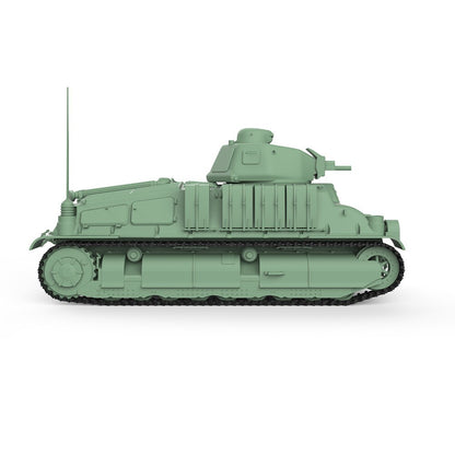 SSMODEL SS72661 1/72 25mm Military Model Kit France Somua S-35 Medium Tank