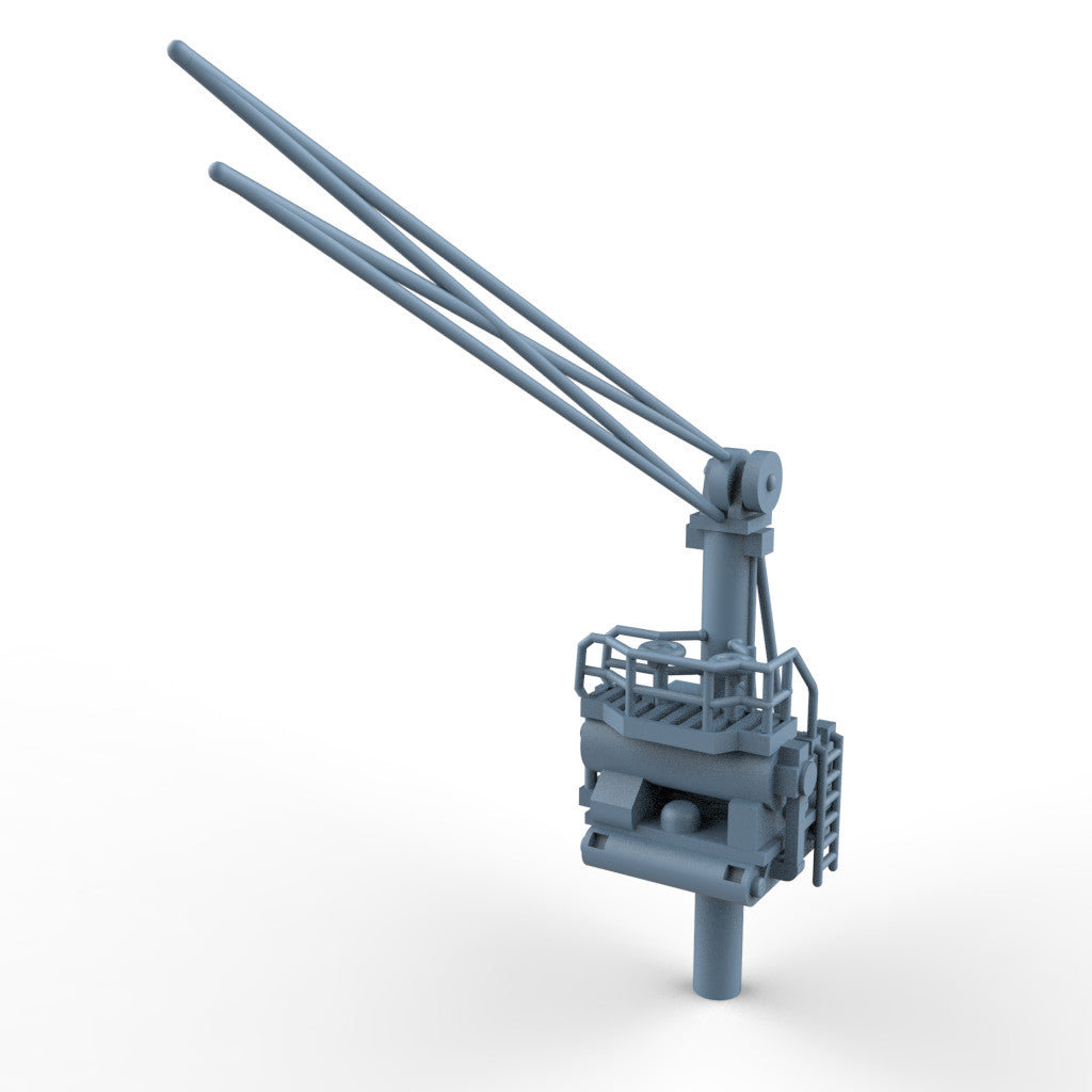 Yao's Studio LYCG350353 1/350 Model Upgrade Parts German Navy Gantry Crane