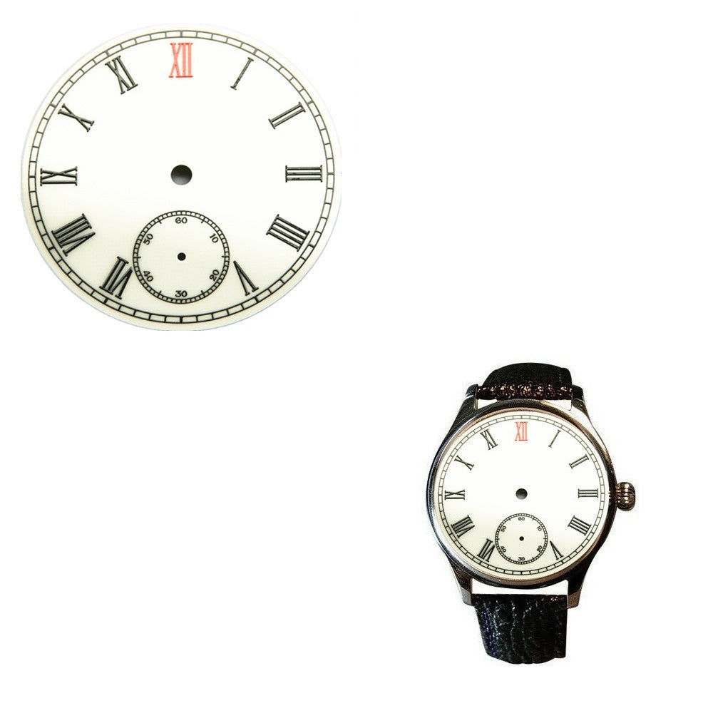 38.9mm Watch Dial Plate Face Dial Fit Hand Winding For 6497, 6498 Movement F