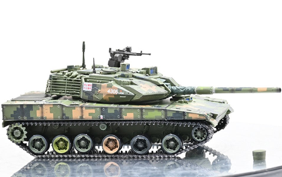 Sanrong 1/72 China Type 15 Light Tank Green Digital Painting Finished Model