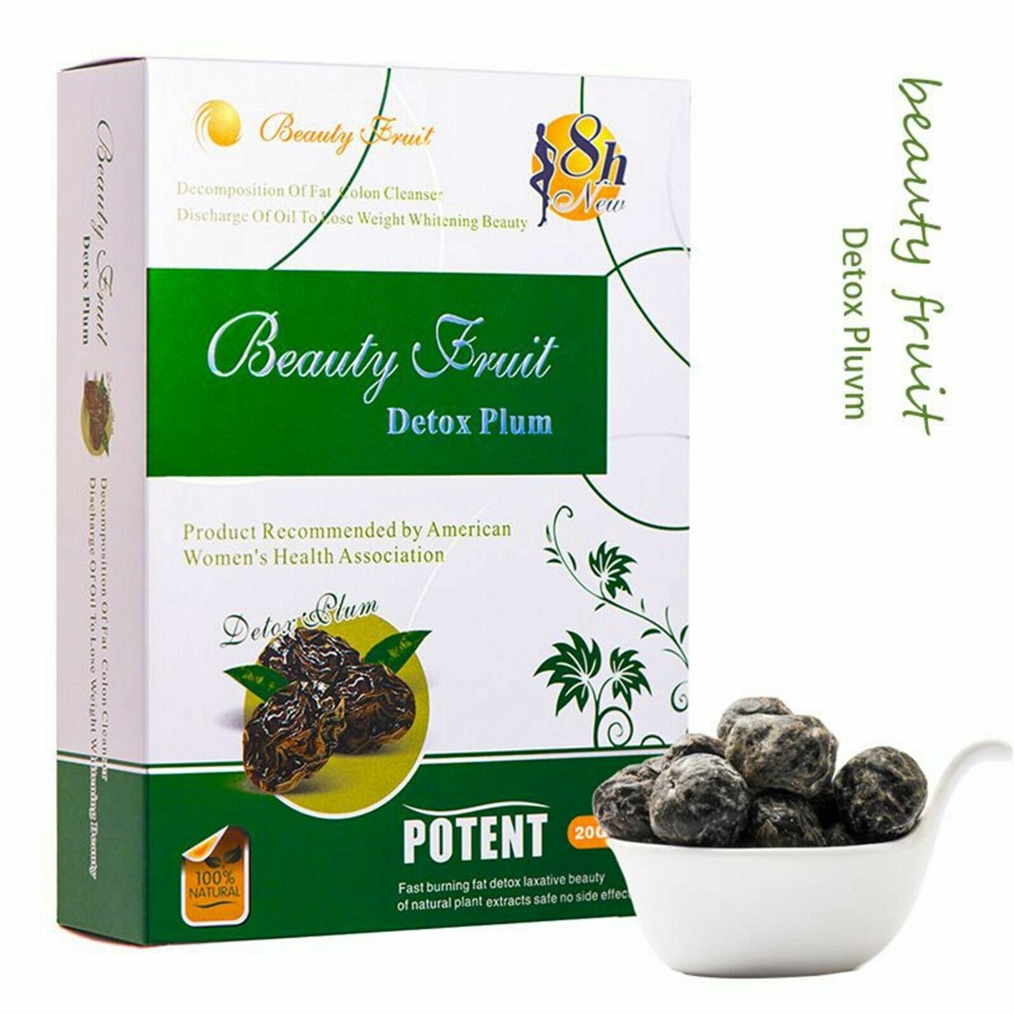 6 Boxes Beauty Fruit Detox Plum Slimming Fat Decomposition Weight Loss
