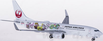 1:400 JC Wings JAPAN AIRLINES BOEING 737-800 Passenger Airplane Diecast Model
