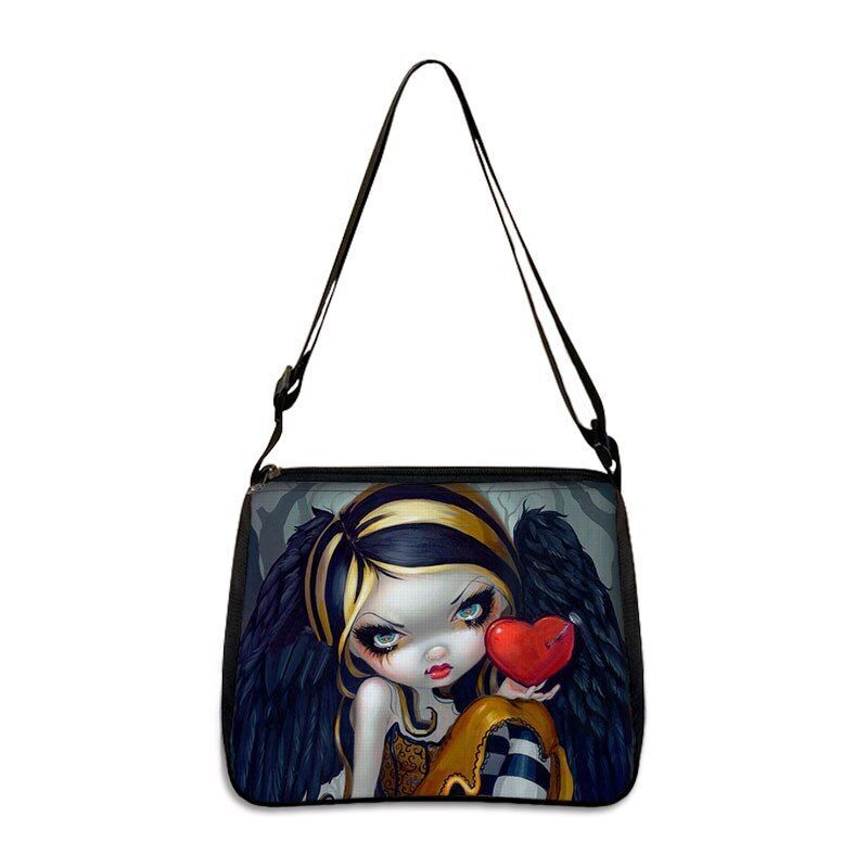 Gothic Skull Women's Bags Large Handbags Messenger Bag Ladies Shoulder Bags 1PC