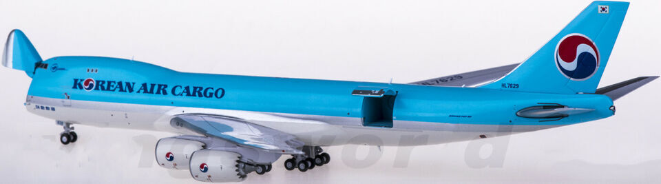 1:400 JC Wings KOREAN AIR CARGO BOEING 747-8F Airfreighter Diecast Plane Model
