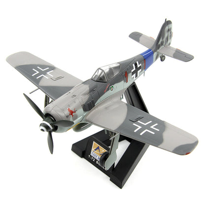 1/72 German FW190A-8 fighter model JG54 Wing 3rd Brigade aircraft model