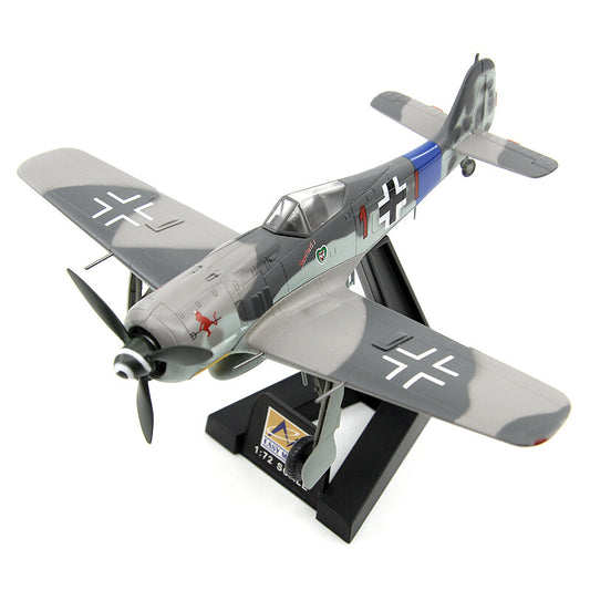 1/72 German FW190A-8 fighter model JG54 Wing 3rd Brigade aircraft model