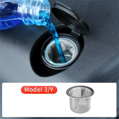 1*Car Wiper Water Inlet Filter Wiper filter screenAuto for Tesla Model 3 Y