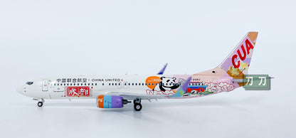 1:400 NG Models CHINA UNITED B737-800 Passenger Airplane Diecast Aircraft Model