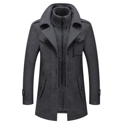 Men's Jackets Winter Autumn Coat Casual Jacket Streetwear Male Overcoat