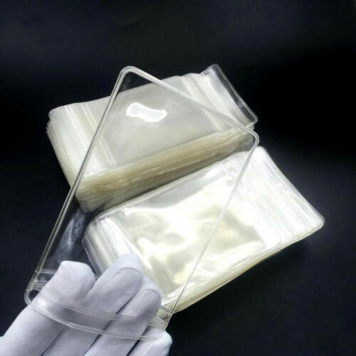 Pack of 100 PVC Plastic Bags Storing Watches Pouch Case (Regular Size)
