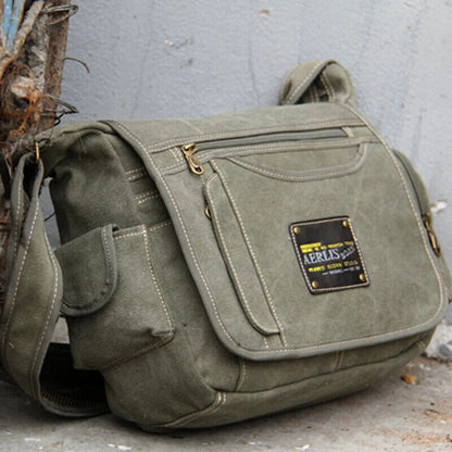 Men's Canvas Bag Men Crossbody Bag Men Messenger Bag Man Travel Shoulder Bags